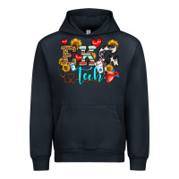 Navy ekg tech Urban Hoodie - OliviaCreatesArt