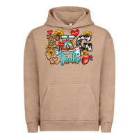 Pigment Burro ekg tech Urban Hoodie - OliviaCreatesArt