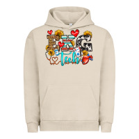 Pigment French Oak ekg tech Urban Hoodie - OliviaCreatesArt