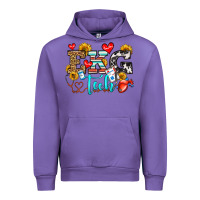 Tulip ekg tech Urban Hoodie - OliviaCreatesArt