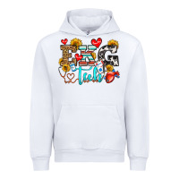 White ekg tech Urban Hoodie - OliviaCreatesArt