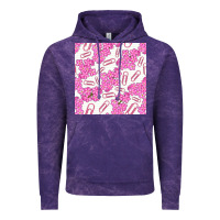 Cloud Purple floral school seamless pattern Vintage Hoodie - BundleAndBundleShop