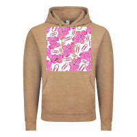 Vintage Coffee floral school seamless pattern Vintage Hoodie - BundleAndBundleShop