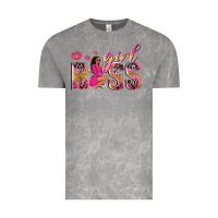 Cloud Rock girl boss afro black woman Vintage Tee - NancyCooperArtShop