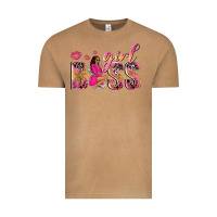 Vintage Camel girl boss afro black woman Vintage Tee - NancyCooperArtShop
