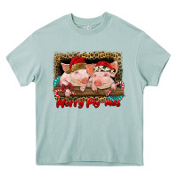 Arona merry pig mas Heavy Core Tee - RanaPortraitStore