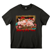 Asphalt merry pig mas Heavy Core Tee - RanaPortraitStore