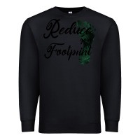Black Climate Change Reduce Your Carbon Footprint Gift Premium Sweatshirt - Bettercallsaul