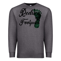Charcoal Heather Climate Change Reduce Your Carbon Footprint Gift Premium Sweatshirt - Bettercallsaul