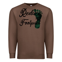 Chestnut Climate Change Reduce Your Carbon Footprint Gift Premium Sweatshirt - Bettercallsaul