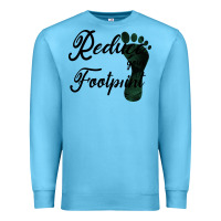 Ocean Blue Climate Change Reduce Your Carbon Footprint Gift Premium Sweatshirt - Bettercallsaul