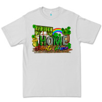 Dove Grey home sweet home Premium Tee - FaDigitalArtStudio