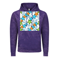 Stars School Seamless Pattern Vintage Hoodie | Teevron