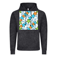 Vintage Arctic stars school seamless pattern Vintage Hoodie - BundleAndBundleShop
