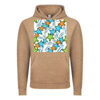 Vintage Coffee stars school seamless pattern Vintage Hoodie - BundleAndBundleShop