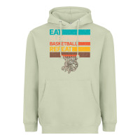 Matcha Eat Sleep Basketball Repeat Heavyweight Hoodie - Bettercallsaul