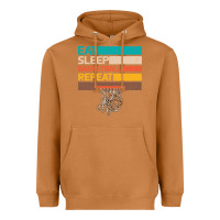 Meerkat Eat Sleep Basketball Repeat Heavyweight Hoodie - Bettercallsaul