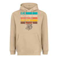 Mushroom Eat Sleep Basketball Repeat Heavyweight Hoodie - Bettercallsaul
