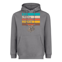 Storm Eat Sleep Basketball Repeat Heavyweight Hoodie - Bettercallsaul