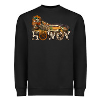 Black howdy killer Heavyweight Sweatshirt - NancyCooperArtShop