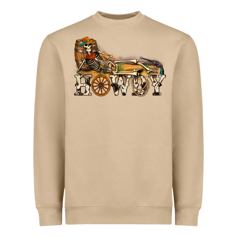 Howdy Killer Heavyweight Sweatshirt by NancyCooperArtShop | Teevron