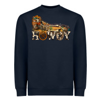 Navy howdy killer Heavyweight Sweatshirt - NancyCooperArtShop
