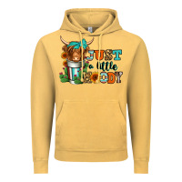 Vintage Mustard just a little moody coffee cup long haired cow Vintage Hoodie - Jasminsmagicworld