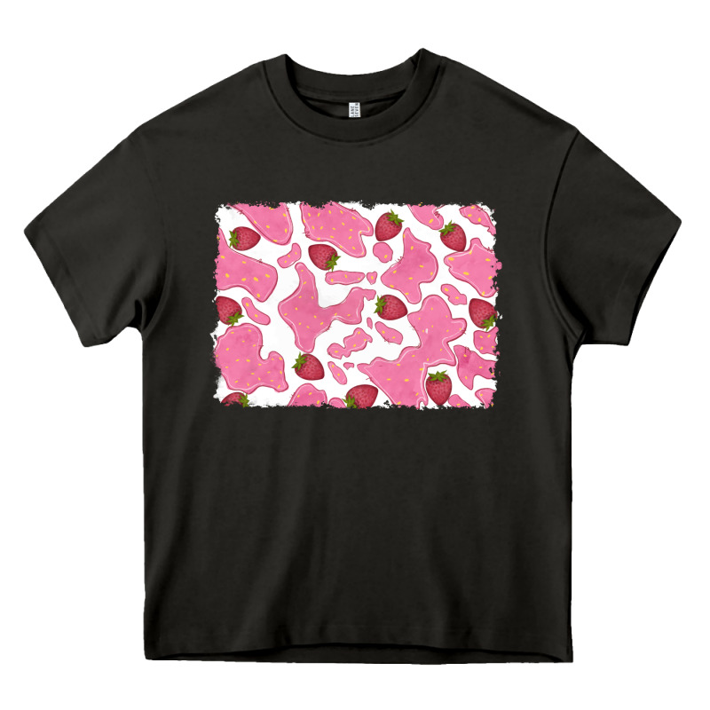 Distressed Strawberry Milkshake Cowhide Heavy Core Tee by RanaPortraitStore | Teevron