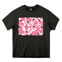 Asphalt distressed strawberry milkshake cowhide Heavy Core Tee - RanaPortraitStore