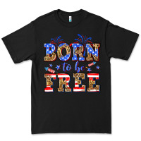 Black Born to be free Premium Tee - Neo Western