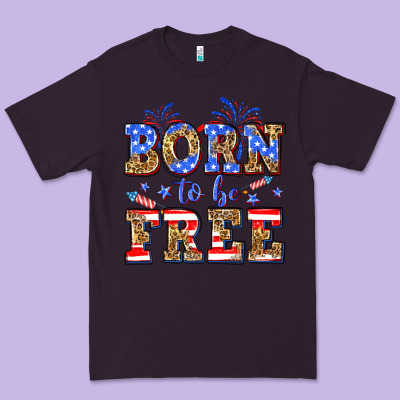 Born To Be Free Premium Tee Designed By Neo Western