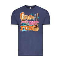 Vintage Denim girls just wanna have fun Vintage Tee - NancyCooperArtShop