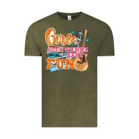 Vintage Olive girls just wanna have fun Vintage Tee - NancyCooperArtShop
