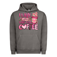 Pigment Tornado i love you more than coffee valentines day Urban Hoodie - OliviaCreatesArt