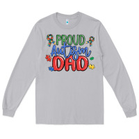 Moon Dust proud autism dad Long Sleeve Tee - MaliasSmallBusiness