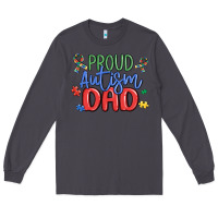 Smoke proud autism dad Long Sleeve Tee - MaliasSmallBusiness
