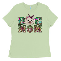 Matcha Christmas dog mom Pomeranian Ladies Tee - RanaPortraitStore