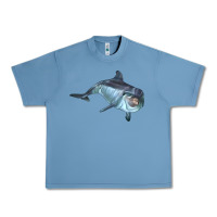 Pebble Blue bottlenose dolphin Urban Heavy Tee - LillyAllenDesigns