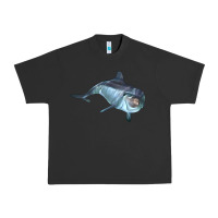 Pigment Black bottlenose dolphin Urban Heavy Tee - LillyAllenDesigns