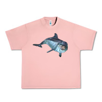 Salmon bottlenose dolphin Urban Heavy Tee - LillyAllenDesigns