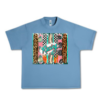 Pebble Blue racing brushstroke Urban Heavy Tee - AdoDesignShop