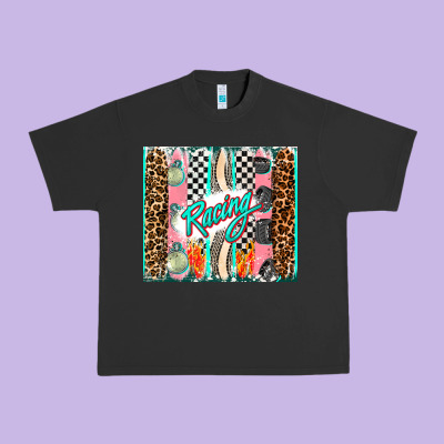 Racing Brushstroke Urban Heavy Tee Designed By Adodesignshop