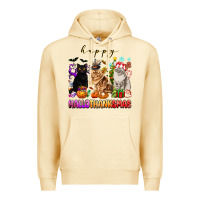 Pina Colada happy hallothanksmas cats Premium Hoodie - texasbilliewilder