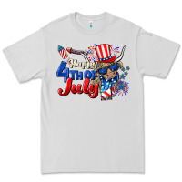 Happy 4th Of July Cow Premium Tee | Teevron