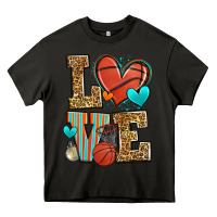 Asphalt love basketball Heavy Core Tee - Zillion Design Studio