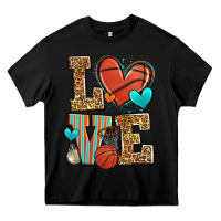 Black love basketball Heavy Core Tee - Zillion Design Studio