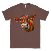 Chestnut red angus face Classic Tee - LillyAllenDesigns