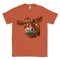 Copper red angus face Classic Tee - LillyAllenDesigns