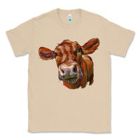 Mushroom red angus face Classic Tee - LillyAllenDesigns