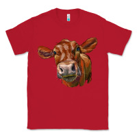 Red red angus face Classic Tee - LillyAllenDesigns